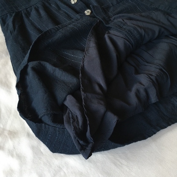 Button Down Little Black Dress - Picture 5 of 10